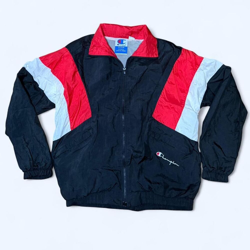 Champion Men's Black and Red Jacket